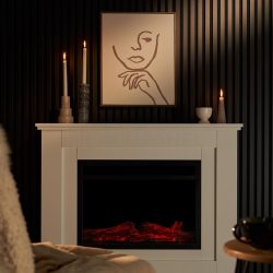 openhaard design wandpaneel